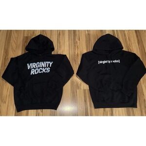 Danny Duncan Men's‎ Small Virginity Rocks Hoodie Sweatshirt Lot Black Ice Frozen